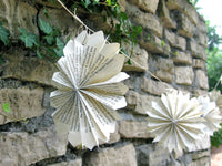 Book Theme Party Decor Paper Garland for Baby Shower Literary Themed Wedding Decor