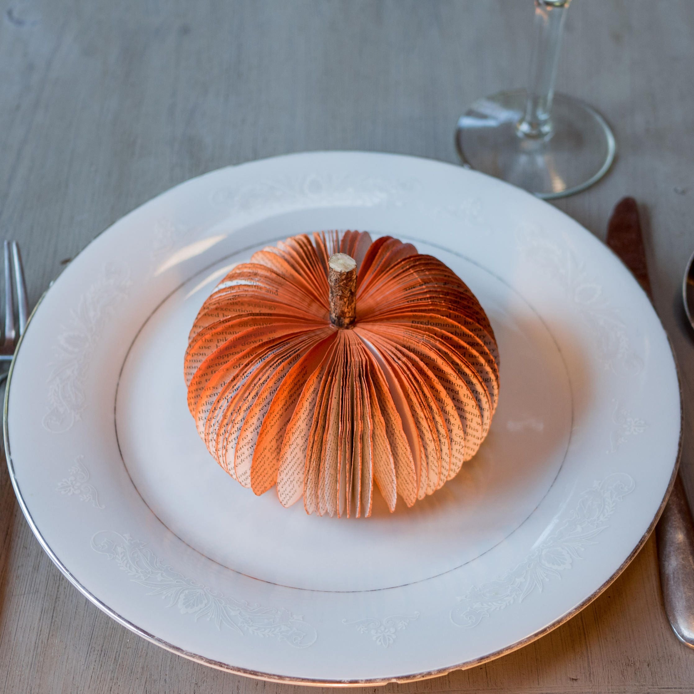 Magenta Book Pumpkin