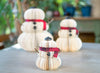 Snowman Christmas Decor Book Themed Holiday Decor Book Exchange Gift