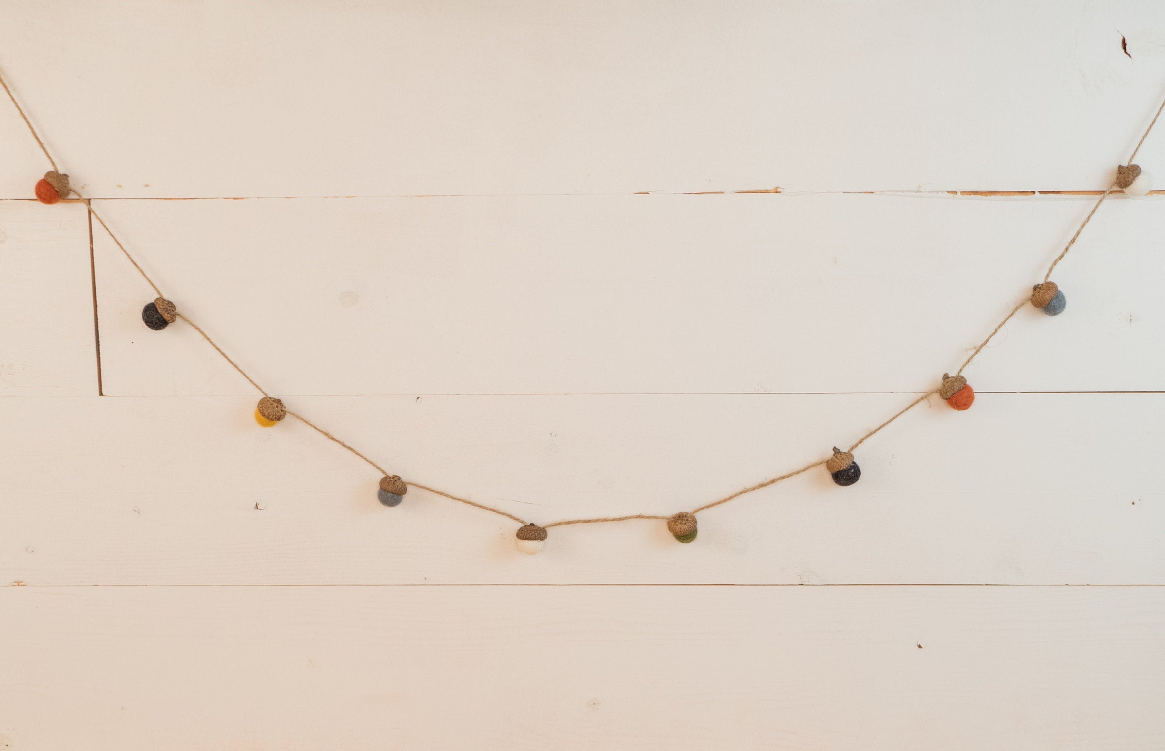 Fall Felt Acorn Garland
