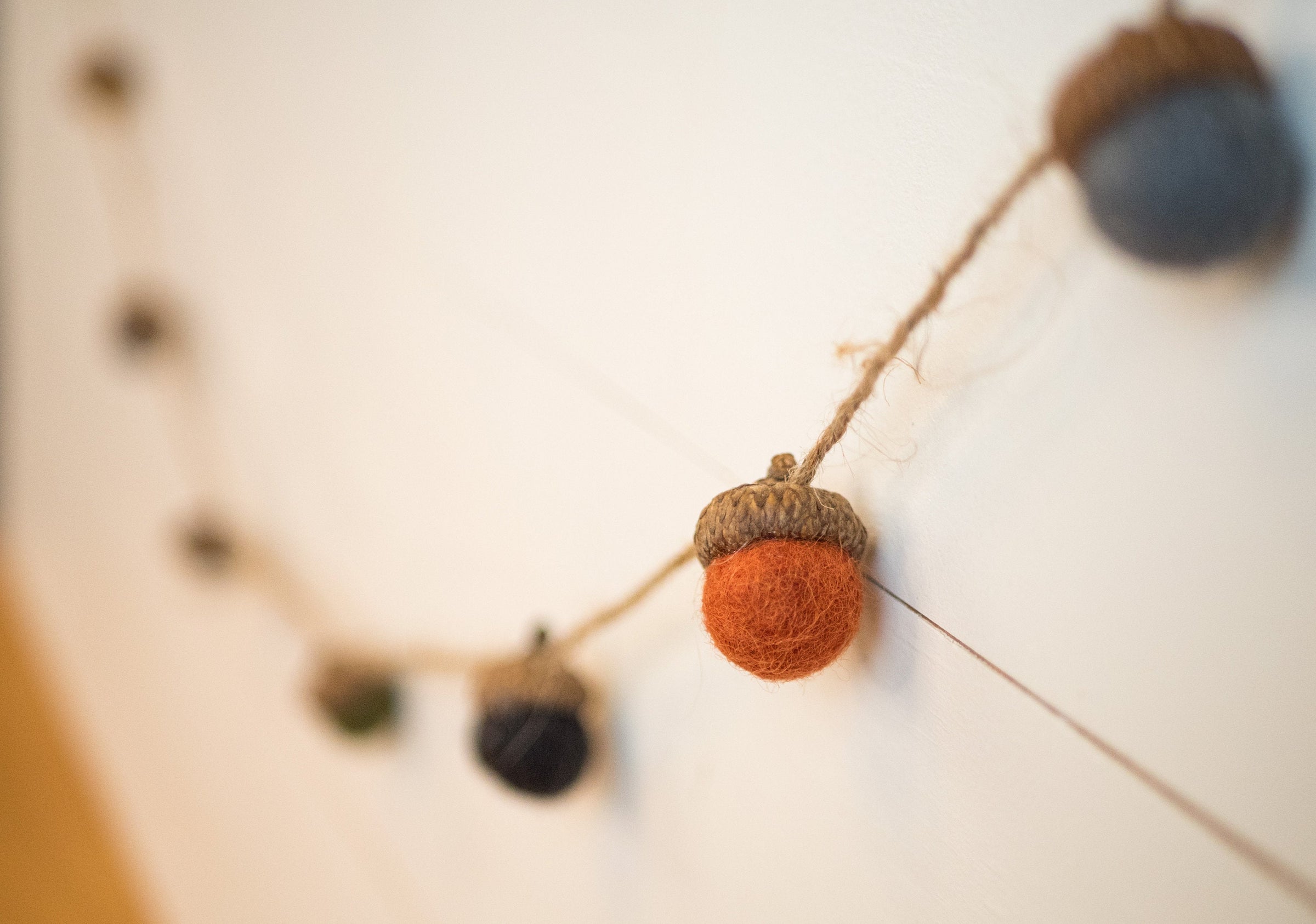 Fall Felt Acorn Garland