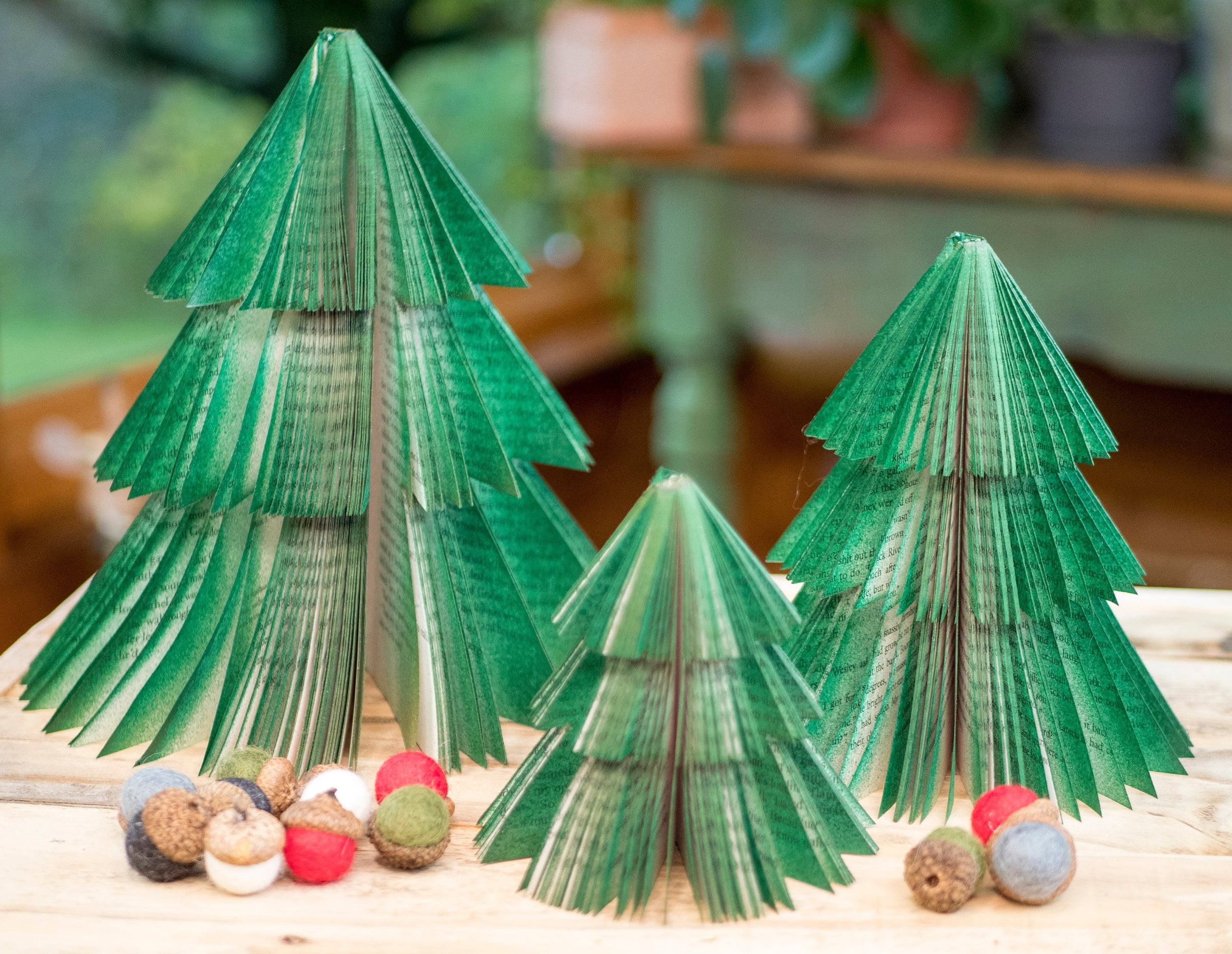 Book Page Trees