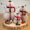 Snowman Christmas Decor Book Themed Holiday Decor Book Exchange Gift