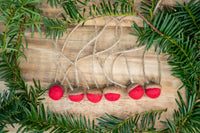Christmas Felt Acorn Ornaments
