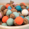 Spring Decor Felt Acorn Bowl Filler for Easter Decor Party Table Decor
