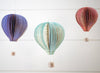 Hanging Hot Air Balloon Decor-Whimsical Birthday Decor-Whimsical Nursery Decor-Kids Room Decor-Baby Shower Decoration-Oh the Places Decor
