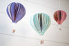 Hanging Hot Air Balloon Decor-Whimsical Birthday Decor-Whimsical Nursery Decor-Kids Room Decor-Baby Shower Decoration-Oh the Places Decor