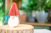 Red Gnome Ornament