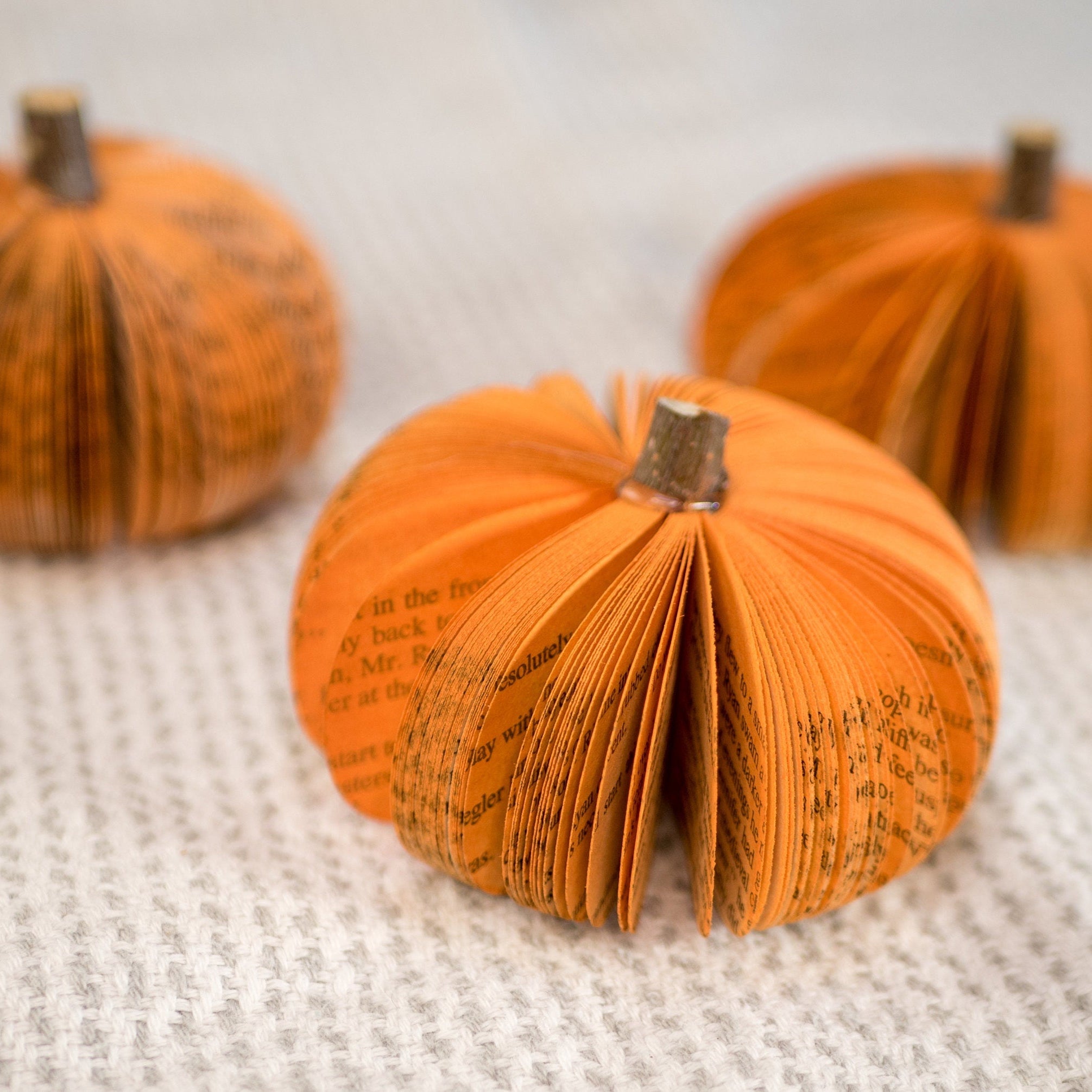 Fall Decor Pumpkin Cuties Thanksgiving Table Decor Halloween Book Gift