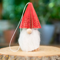 Red Gnome Ornament