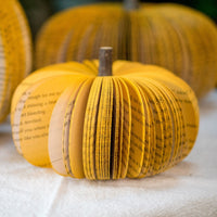 Colorful Book Pumpkins