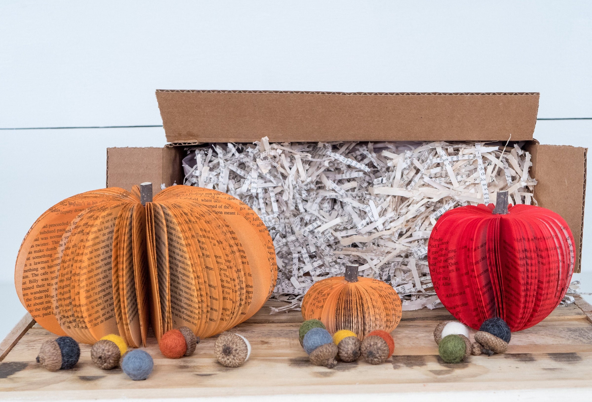Fall Decor Gift Box