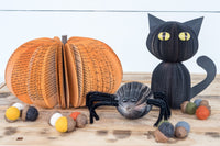Halloween Decor Gift Box Pumpkin Fall Theme Gift Book Lover Spooky Halloween Decor