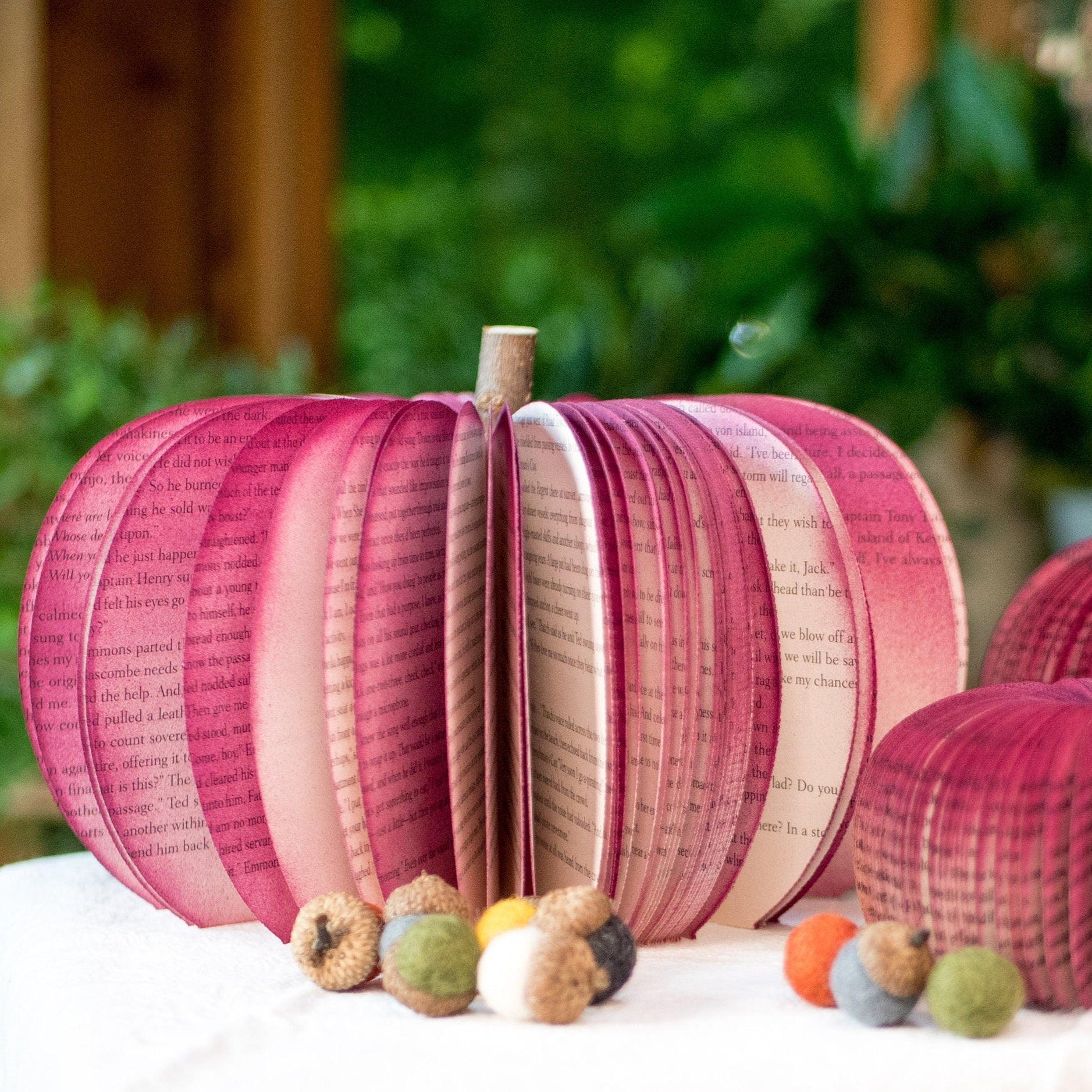 Magenta Book Pumpkin