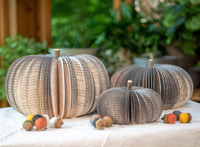 Dark Teal Book Pumpkins