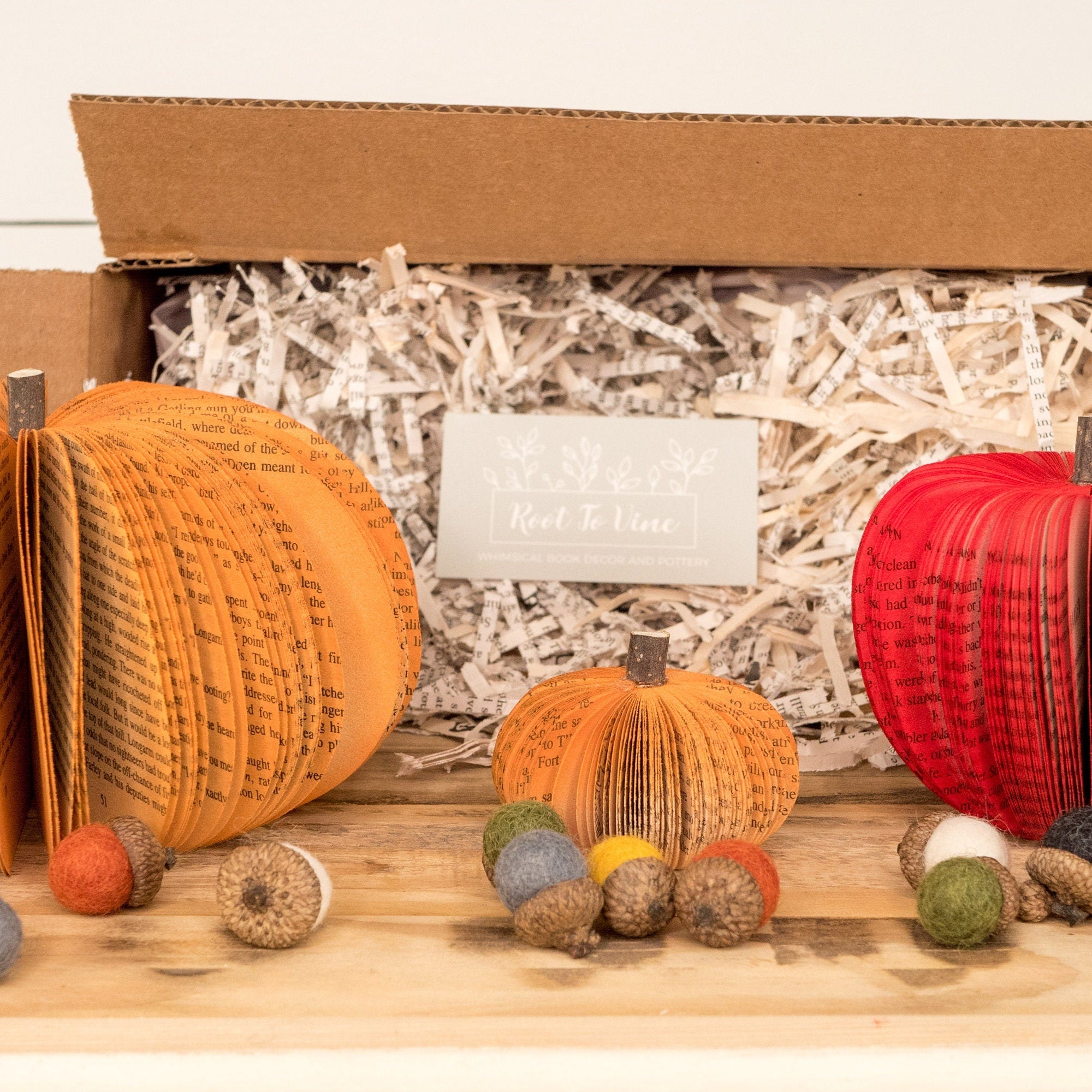 Fall Decor Gift Box