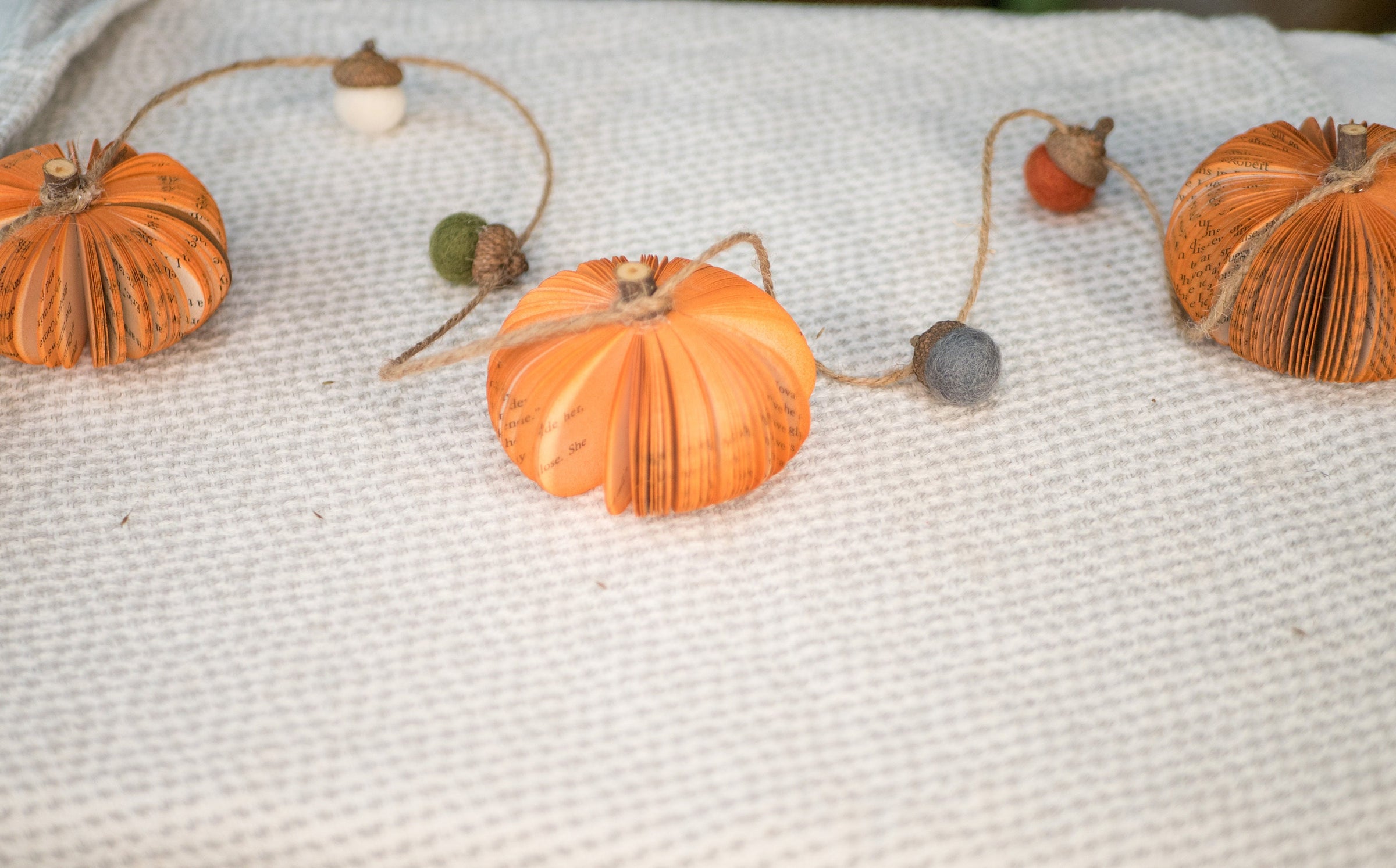 Fall Garland Pumpkin Themed Fall Decor Thanksgiving Table Pumpkin Mantle Garland