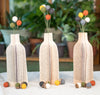 Felt Ball Flower Book Vases