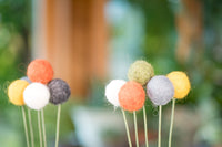 Fall Decor Felt Stems