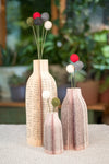 Book Themed Home Decor Felt Ball Flower with Vase Christmas Decor Table Centerpiece