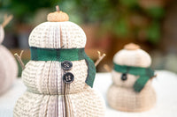 Book Snowman-Christmas Decor-Holiday Decor-Christmas Decoration-Christmas Gifts-Book Exchange-Winter Decor-Teacher Gift-Gift for Mom