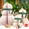 Book Snowman-Christmas Decor-Holiday Decor-Christmas Decoration-Christmas Gifts-Book Exchange-Winter Decor-Teacher Gift-Gift for Mom