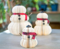 Snowman Christmas Decor Book Themed Holiday Decor Book Exchange Gift