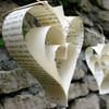 Harry Potter Decor Paper Heart Garland Wedding Book Themed Baby Shower Harry Potter