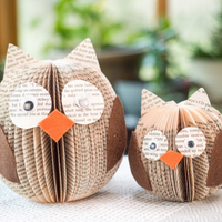 Forest Nursery Decor Woodland Baby Shower Book Themed Mama and Baby Owl