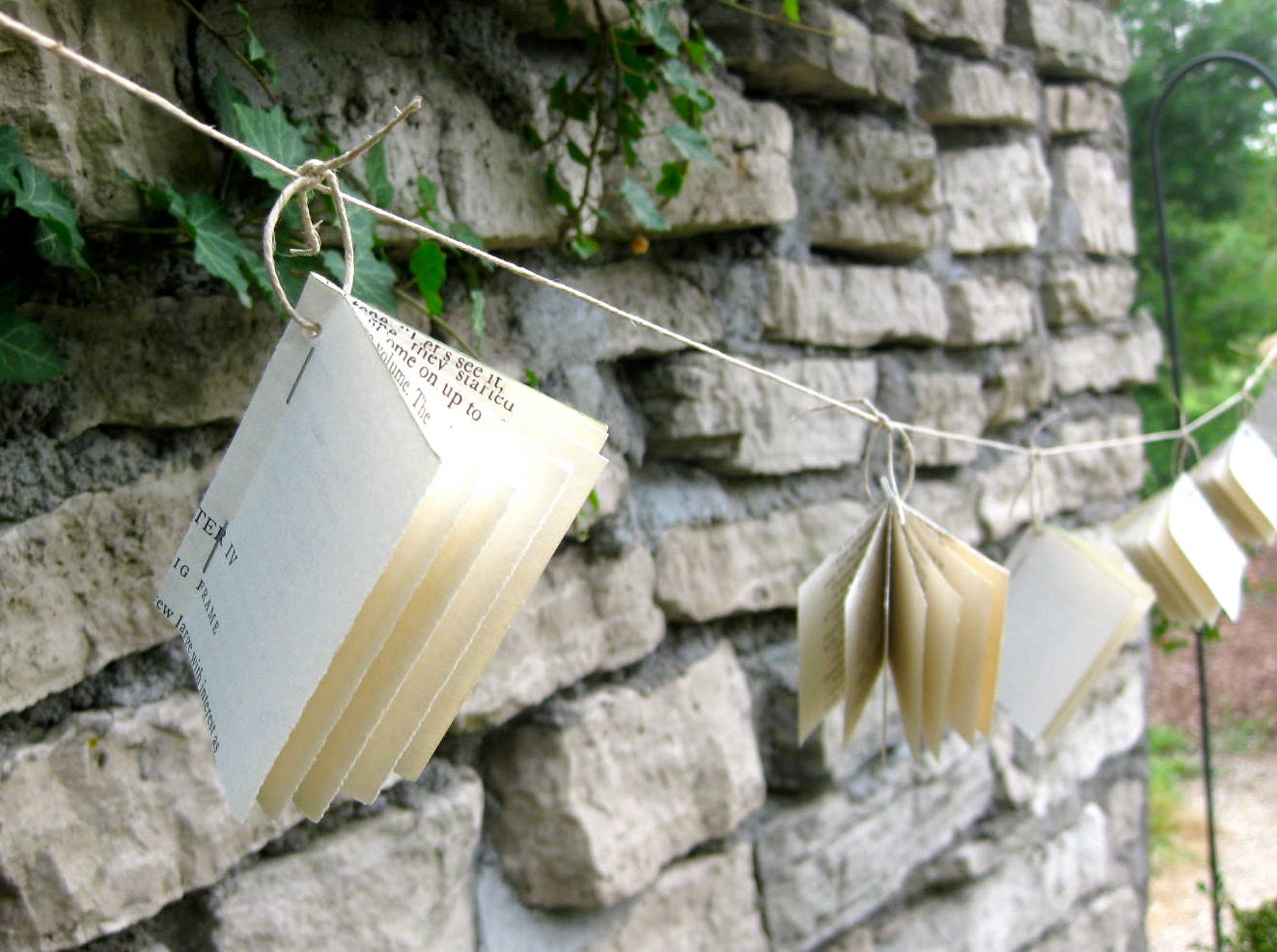 Harry Potter Mini Book Garland