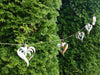 Map Heart Garland