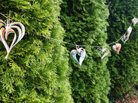 Map Heart Garland