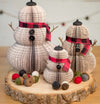 Book Page Snowman