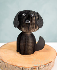 Black Book Dog-Dog Decor-Dog Lover Gift-Book Gift-Upcycled Decor-Cute Dog Gift-Christmas Gift under 30-Dog Desk Decor