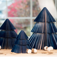 Navy Book Trees