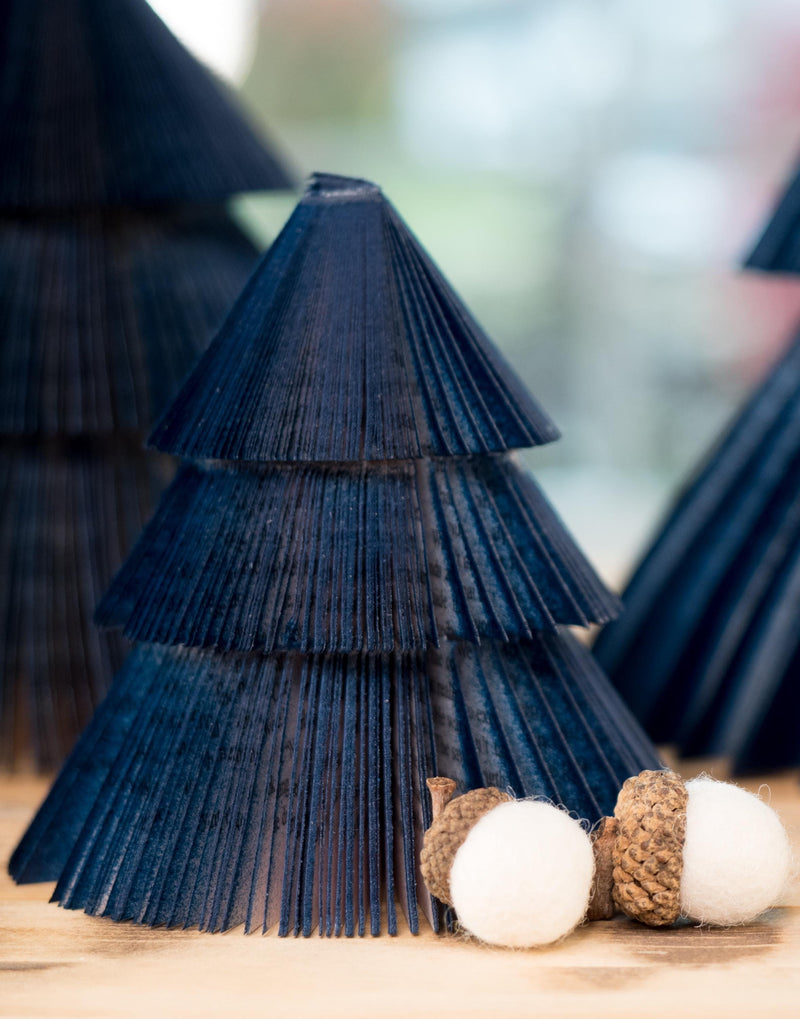 Navy Book Trees