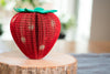 Strawberry Decor Bookish Gift Literary Lover Summer Fruit Paper Anniversary Strawberries Party Decor