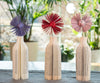 Wire Stem Flower Vase Gift for Book Worm Mothers Day 4th Anniversary Gift for Wife and Mom Book Decor Librarian Gift for Flower Lovers
