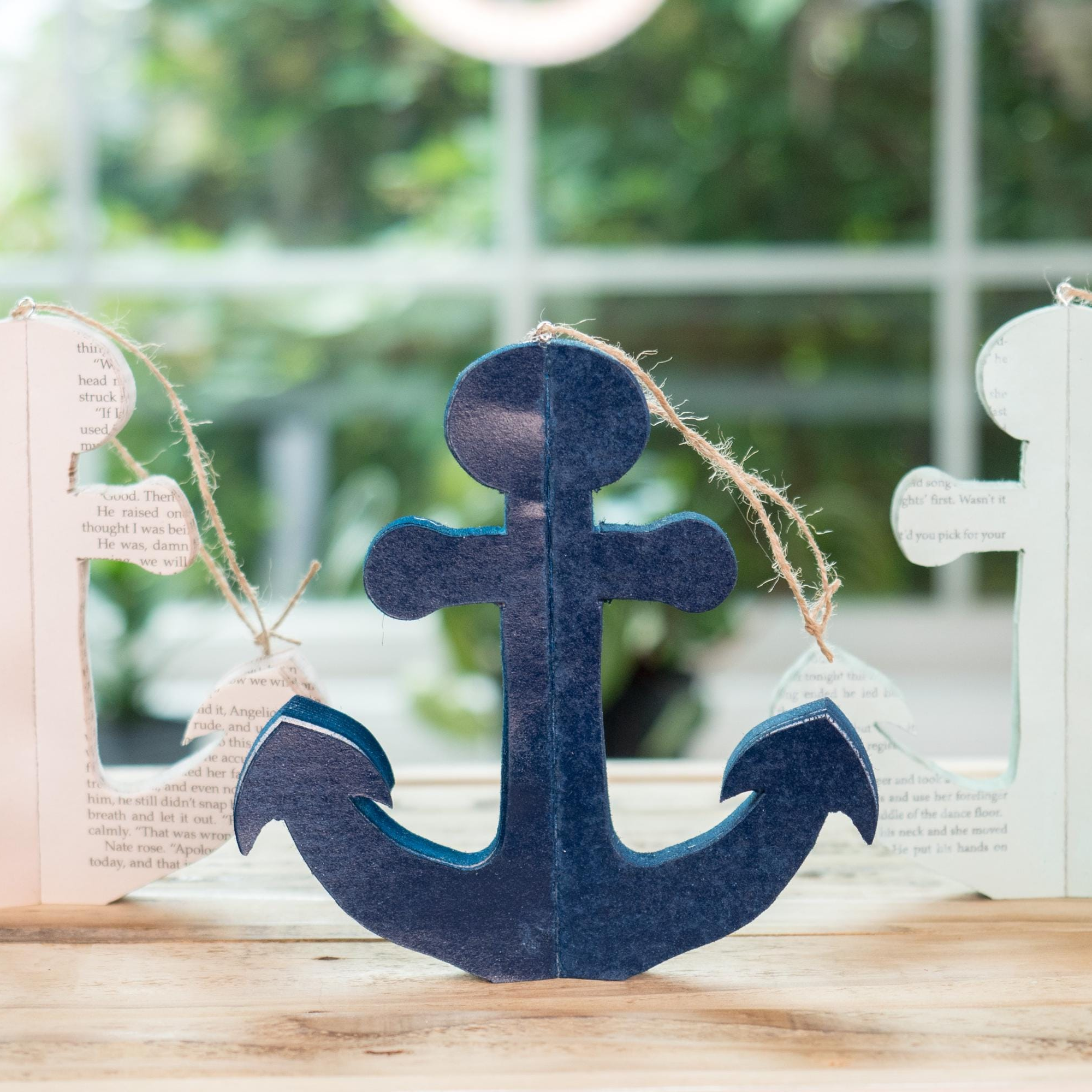 Anchor Decor-Nautical Theme Maritime and Coastal Beach Sailing Theme Party Decor Boat Theme